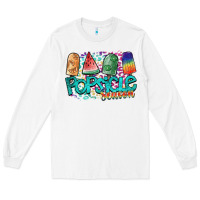 White popsicle season Long Sleeve Tee - SublimationCraftShop