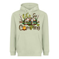 Matcha let's go camping Heavyweight Hoodie - BarkalooDesign
