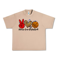 Burro peace love basketball Urban Heavy Tee - Zillion Design Studio