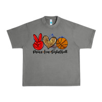 Tornado peace love basketball Urban Heavy Tee - Zillion Design Studio