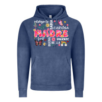 Vintage Denim ella es mama Vintage Hoodie - JahusDesignShop