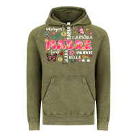 Vintage Olive ella es mama Vintage Hoodie - JahusDesignShop