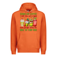 Carrot christmas characters coffee cups Premium Hoodie - MaliasSmallBusiness