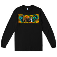 Black mama sunflower libbey cup Long Sleeve Tee - HRA Design Shop