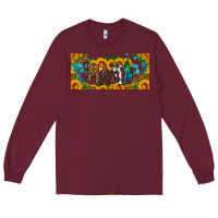 Burgundy mama sunflower libbey cup Long Sleeve Tee - HRA Design Shop