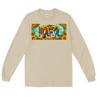 Mushroom mama sunflower libbey cup Long Sleeve Tee - HRA Design Shop