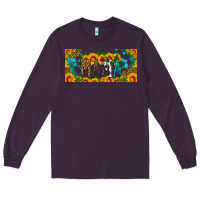 Plum mama sunflower libbey cup Long Sleeve Tee - HRA Design Shop