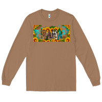 Toasted Coconut mama sunflower libbey cup Long Sleeve Tee - HRA Design Shop