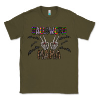 Army Green halloween mama Classic Tee - CowhideDigitalArt