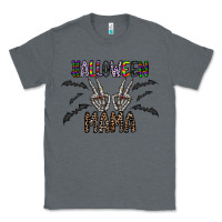 Charcoal Heather halloween mama Classic Tee - CowhideDigitalArt