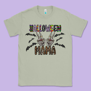 Halloween Mama Classic Tee Designed By Cowhidedigitalart