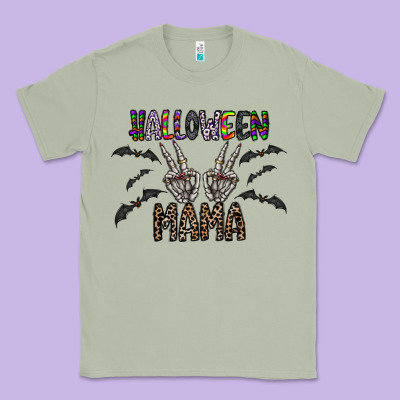 Halloween Mama Classic Tee Designed By Cowhidedigitalart