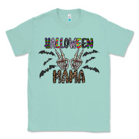 Seafoam halloween mama Classic Tee - CowhideDigitalArt