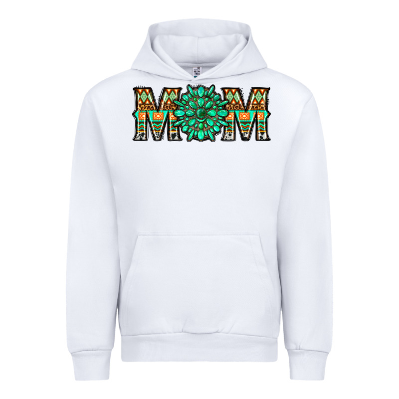 Gemstone Aztec Mom Urban Hoodie by LillyAllenDesigns | Teevron