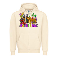 Sandshell i dig mardi gras bulldozer Zipper Hoodie - JahusDesignShop