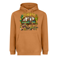 Meerkat happy camper caravan and gnome Heavyweight Hoodie - BarkalooDesign