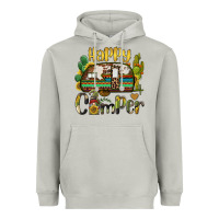 Moon Dust happy camper caravan and gnome Heavyweight Hoodie - BarkalooDesign