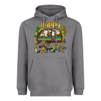 Storm happy camper caravan and gnome Heavyweight Hoodie - BarkalooDesign