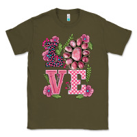 Army Green walentine's day love gemstones Classic Tee - BarkalooDesign
