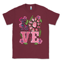 Burgundy walentine's day love gemstones Classic Tee - BarkalooDesign