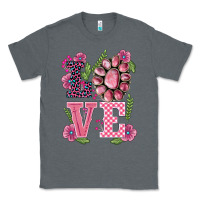 Charcoal Heather walentine's day love gemstones Classic Tee - BarkalooDesign