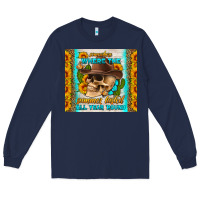 Navy somewhere where the summer lasted all year around tumbler Long Sleeve Tee - HRA Design Shop