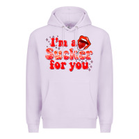 Lilac im a sucker for you valentines the day Premium Hoodie - NancyCooperArtShop