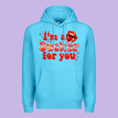 Im A Sucker For You Valentines The Day Premium Hoodie Designed By Nancycooperartshop