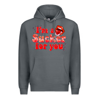 Rock im a sucker for you valentines the day Premium Hoodie - NancyCooperArtShop