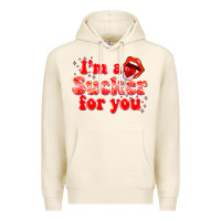 Tofu im a sucker for you valentines the day Premium Hoodie - NancyCooperArtShop