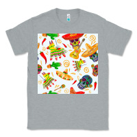 Heather Grey mexico seamless pattern Classic Tee - FaDigitalArtStudio