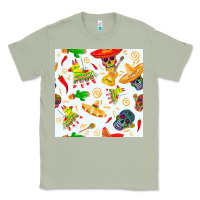 Matcha mexico seamless pattern Classic Tee - FaDigitalArtStudio