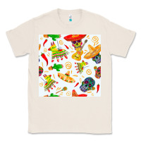 Natural mexico seamless pattern Classic Tee - FaDigitalArtStudio