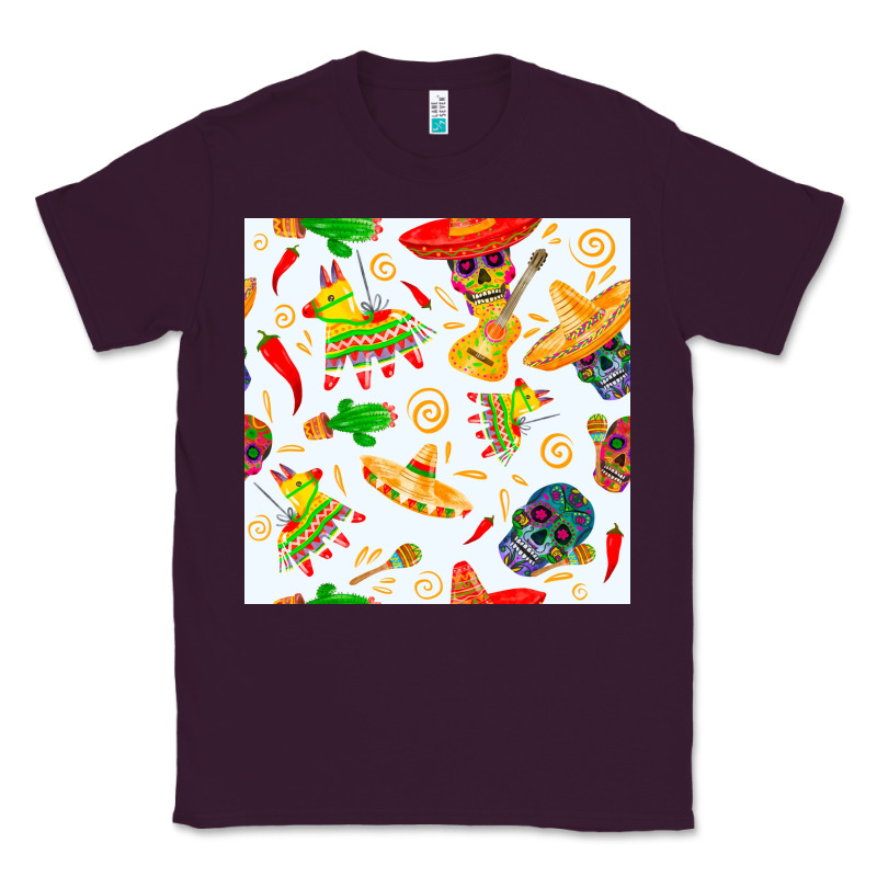 Mexico Seamless Pattern Classic Tee by FaDigitalArtStudio | Teevron