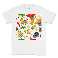 White mexico seamless pattern Classic Tee - FaDigitalArtStudio