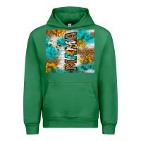 Emerald mama leopard sunflower Urban Hoodie - LillyAllenDesigns