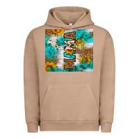 Pigment Burro mama leopard sunflower Urban Hoodie - LillyAllenDesigns