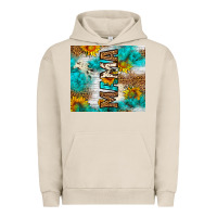 Pigment French Oak mama leopard sunflower Urban Hoodie - LillyAllenDesigns