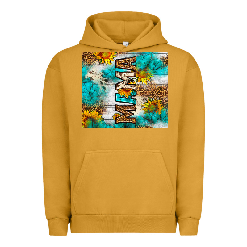Mama Leopard Sunflower Urban Hoodie by LillyAllenDesigns | Teevron
