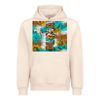 Sandshell mama leopard sunflower Urban Hoodie - LillyAllenDesigns