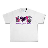 Lunar Rock peace love race Urban Heavy Tee - texasbilliewilder