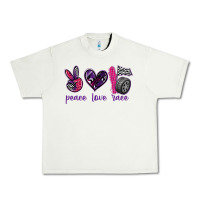 Peace Love Race Urban Heavy Tee | Teevron