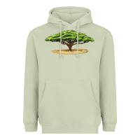 Matcha acacia tree Heavyweight Hoodie - LillyAllenDesigns