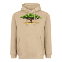Mushroom acacia tree Heavyweight Hoodie - LillyAllenDesigns