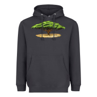 Smoke acacia tree Heavyweight Hoodie - LillyAllenDesigns