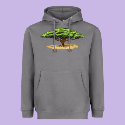Acacia Tree Heavyweight Hoodie Designed By Lillyallendesigns