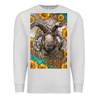 Dove Grey Western Navajo Churro Sheep Premium Sweatshirt - LillyAllenDesigns