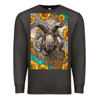 Smoke Western Navajo Churro Sheep Premium Sweatshirt - LillyAllenDesigns