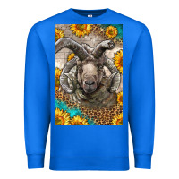 True Royal Western Navajo Churro Sheep Premium Sweatshirt - LillyAllenDesigns