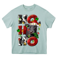 Arona Christmas ho ho ho black angus Heavy Core Tee - LillyAllenDesigns